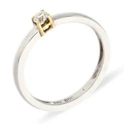 Brillant-Ring Bicolor