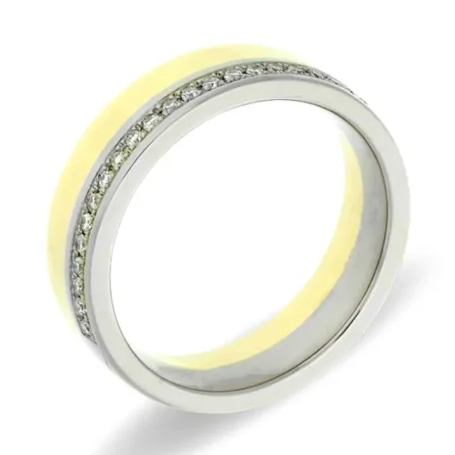 Brillant-Ring Bicolor