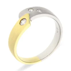 Brillant-Ring Bicolor