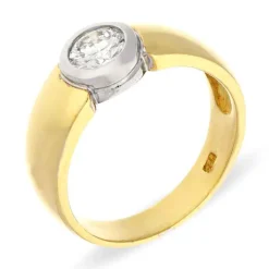 Brillant-Ring Bicolor