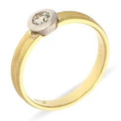 Brillant-Ring Bicolor