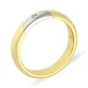 Brillant-Ring Bicolor