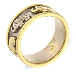 Brillant-Ring Bicolor