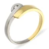 Brillant-Ring Bicolor