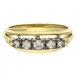 Brillant-Ring Bicolor