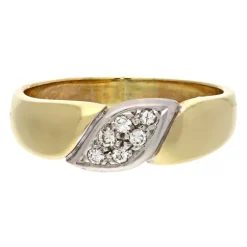 Brillant-Ring Bicolor