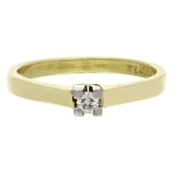 Brillant-Ring Bicolor