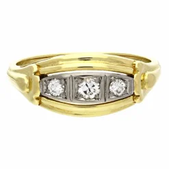 Brillant-Ring Bicolor