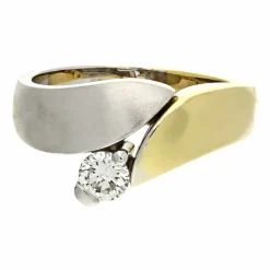 Brillant-Ring Bicolor