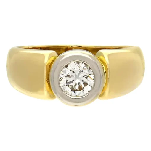 Brillant-Ring Bicolor