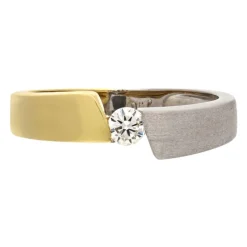 Brillant-Ring Bicolor