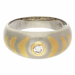 Brillant-Ring Bicolor