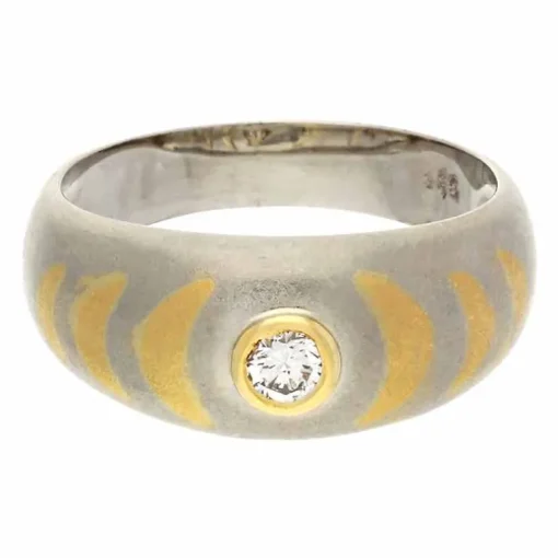 Brillant-Ring Bicolor