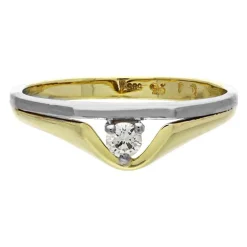 Brillant-Ring Bicolor