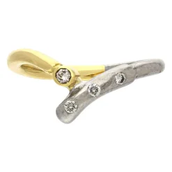 Brillant-Ring Bicolor