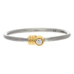 Brillant-Ring Bicolor
