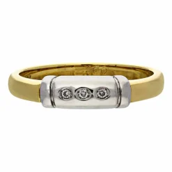 Brillant-Ring Bicolor