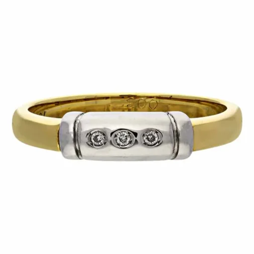 Brillant-Ring Bicolor