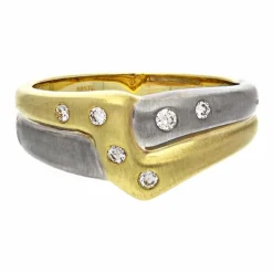Brillant-Ring Bicolor