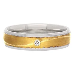 Brillant-Ring Bicolor