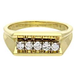 Brillant-Ring Bicolor