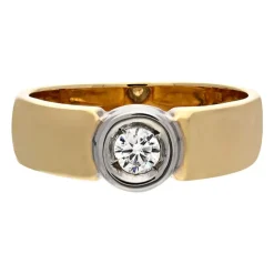 Brillant-Ring Bicolor