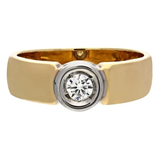Brillant-Ring Bicolor