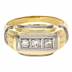 Brillant-Ring Bicolor
