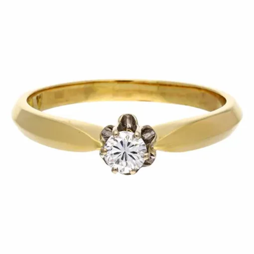 Brillant-Ring Bicolor
