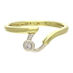 Brillant-Ring Bicolor