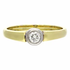 Brillant-Ring Bicolor