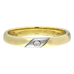 Brillant-Ring Bicolor