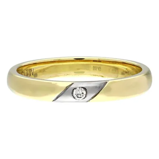 Brillant-Ring Bicolor