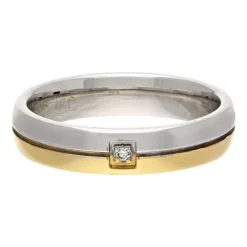 Brillant-Ring Bicolor