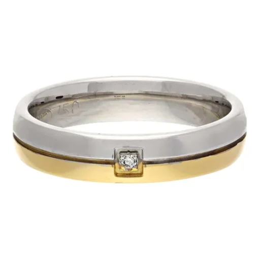 Brillant-Ring Bicolor