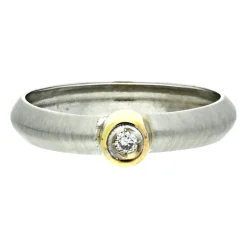 Brillant-Ring Bicolor