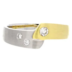 Brillant-Ring Bicolor