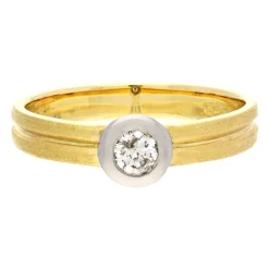 Brillant-Ring Bicolor