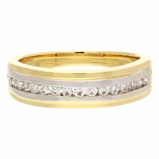 Brillant-Ring Bicolor