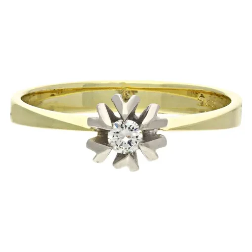 Brillant-Ring Bicolor
