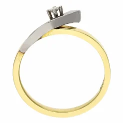 Brillant-Ring Bicolor