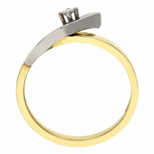 Brillant-Ring Bicolor