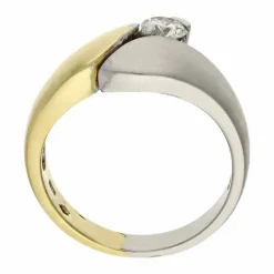 Brillant-Ring Bicolor