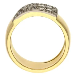 Brillant-Ring Bicolor