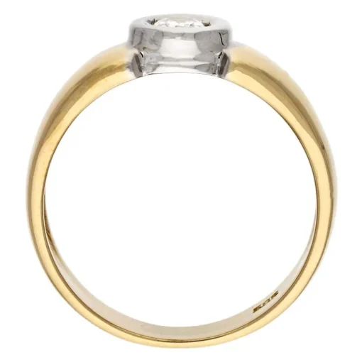 Brillant-Ring Bicolor