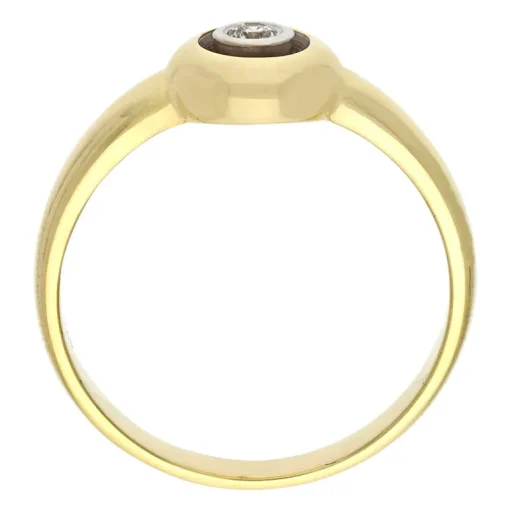 Brillant-Ring Bicolor
