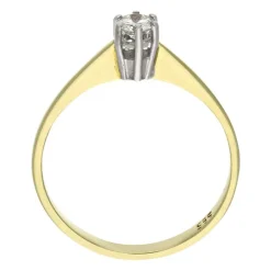 Brillant-Ring Bicolor