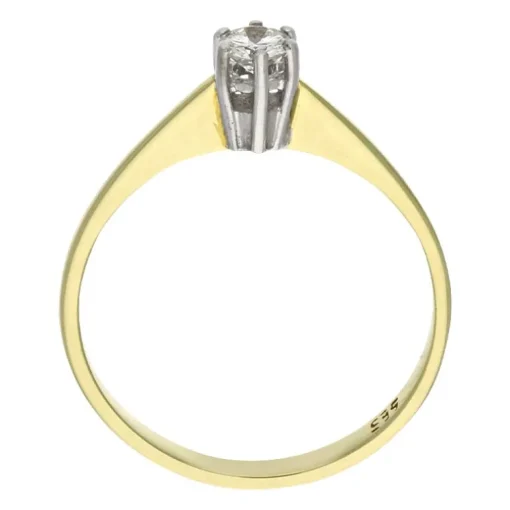 Brillant-Ring Bicolor
