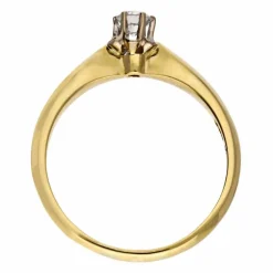 Brillant-Ring Bicolor