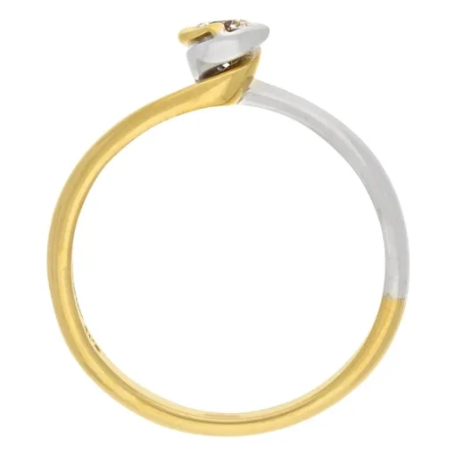 Brillant-Ring Bicolor